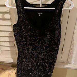 Garnet Hill Sequin Tank Top